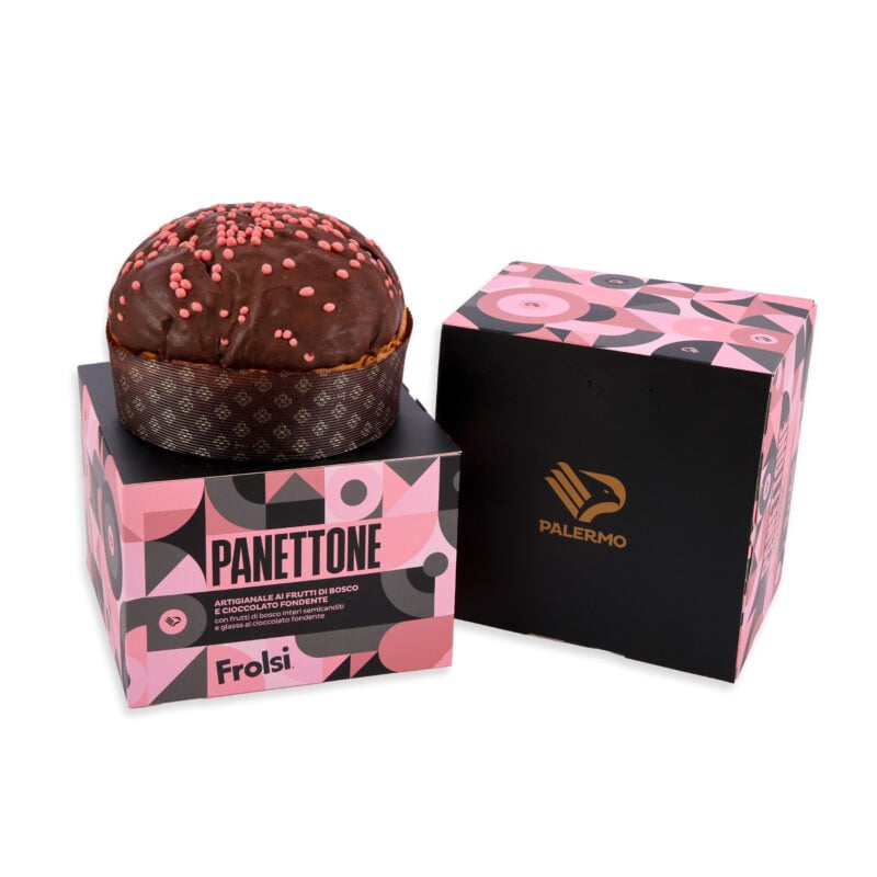 panettone artigianale palermo fc gusto cioccolato e lampone