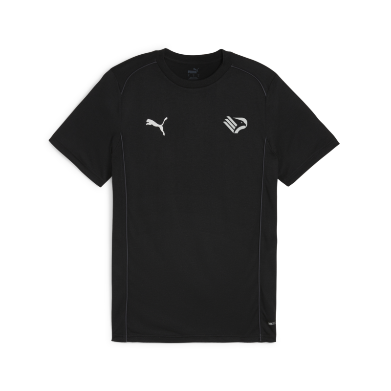 t-shirt nera rappresentanza palermo fc