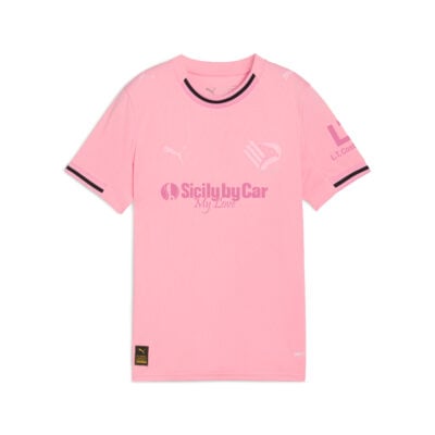maglia gara home Palermo FC 2025/26 bambino fronte